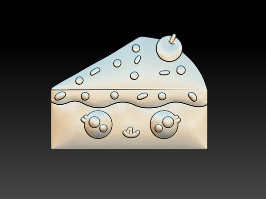 Kawaii Cake Slice, Bath Bomb Mould