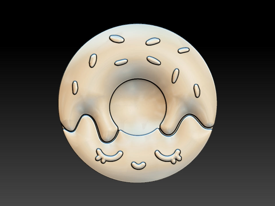 Kawaii Donut, Bath Bomb Mould