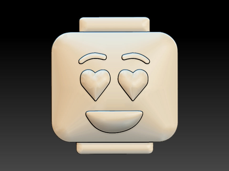 Cool Brick People Heads, Bath Bomb Moulds