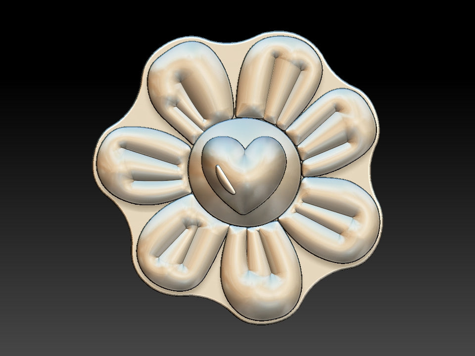 Flower Love, Bath Bomb Mould