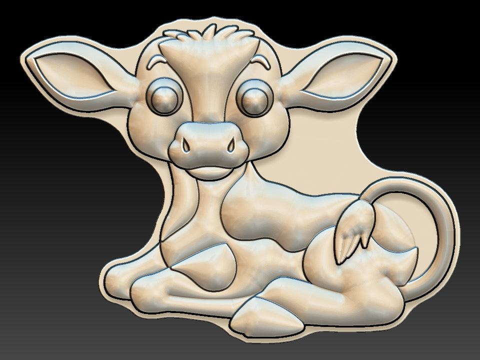 Sitting Cow, Bath Bomb moulds